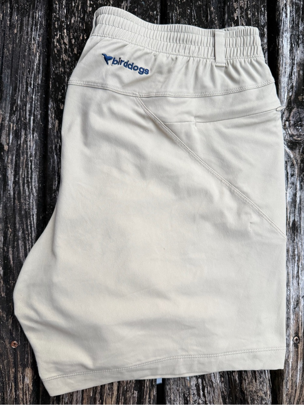 Birddogs Classic 6” Beige Men’s XXL Athletic Performance Twill Shorts P7